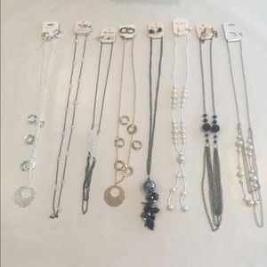 Lot of 8 brand new with tags Fashion Necklaces